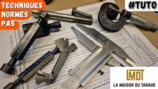 3 Techniques pour Déterminer facilement un Filetage ! #tools