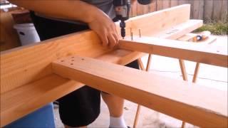 Woody Wednesday: My 1st DIY Full Size Bunk Bed - @winstonbuzon