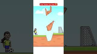 Can He Make the Goal  Best Funny Game #shorts #funny #game #viral #fyp #tiktokgame