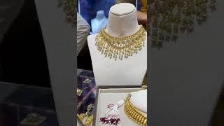 Tanishq uncut diamond necklace | diamond necklace with price | Tanishq bridal jewellery collection