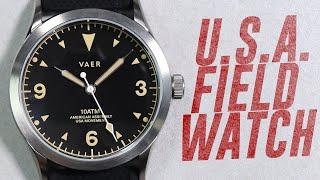 Vaer C3 USA Quartz Field Watch Review