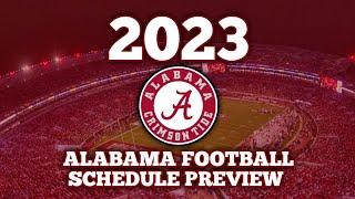 Alabama football: Alabama Crimson Tide 2023 Schedule Preview