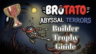 Brotato (PS4/PS5) - Abyssal Terrors DLC - Builder Trophy Guide (Win a run with Builder)