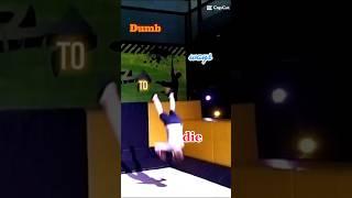 dumb ways to die - double backflip #dumbwaystodie #shorts #flips #backflip