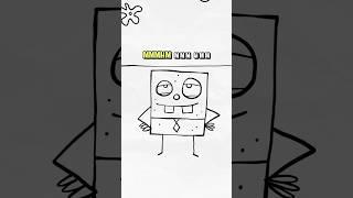 DoodleBob TAKES OVER the Krusty Krab  | SpongeBob #shorts