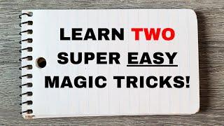 TWO SUPER EASY MAGIC TRICKS (Learn the Secrets! Jay Sankey Magic Trick Tutorial)