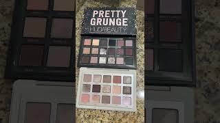 Palette Comparisons ft. Huda Beauty Pretty Grunge #gelbeauty87