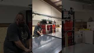 Tip for Taking the Film Off Of Metal Sheets