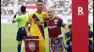 Andrés Iniesta vs Barcelona (27/07/2019) Rakuten Cup Friendly English Commentary