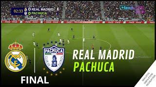 REAL MADRID vs PACHUCA FINAL 2024 Intercontinental Cup - Full Match Simulation and Prediction