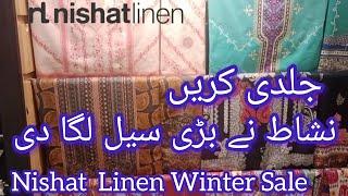 Nishat Linen Unstitch Winter Collection || Nishat Sale In Stores Now || October 2024