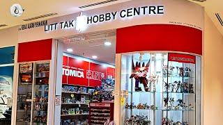 4K | Me shopping Gunpla at Litt Tak Hobby Centre, Malaysia