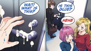 Someone smeared white stuff all over my doorknob… Then… [Manga Dub]