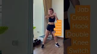 Cardio Kickboxing workout for beginners.