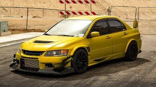 Building a Mitsubishi Lancer Evo 9 in 15 minutes!