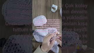 Çok kolay yazlık süveter yapımı#elemegim #crochet #keşfetbeniöneçıkar#tığişi  #hırka #yazlıkörgü