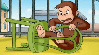 George è rimasto incastrato!  Curioso Come George  Cartoni per Bambini