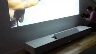 Sony Life Space UX Ultra Short Throw 4K Projector (CES 2014)