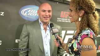 UFC 133: Dana White: "Rashad Blew My Ring Rust Theory + Hallman's Shorts Were Disgusting"