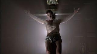 American Horror Story: Asylum | Timothy is nailed to The Cross