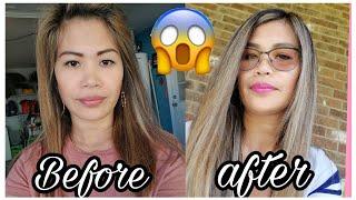 My new hair transformation + Ash Grey | Gina in TEXAS