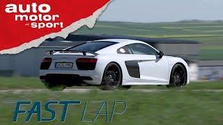 Audi R8 V10 Plus: 4 Ringe für ein Halleluja - Fast Lap | auto motor und sport