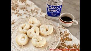 Anisette Knot Cookies  -  Rossella's Cooking with Nonna