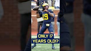 Michigan Would Be Stupid Not to Start Bryce Underwood #collegefootball #michiganfootball #NIL#Big10