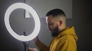 how to film youtube barber tutorials.