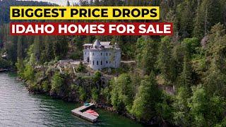 Idaho homes for sale with the largest price cuts.