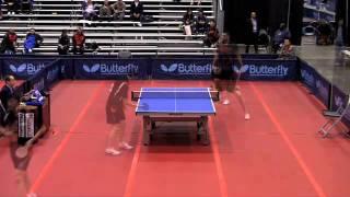 2011 US Nationals Round of 16 Highlights - Han Xiao vs Mark Hazinski