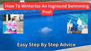 How To Winterize A Inground Swimming Pool