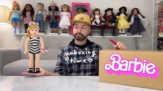 Unboxing and Redressing Barbie x American Girl