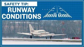 ASI Safety Tip: Runway Conditions