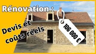 Les VRAIS coûts d'une rénovation dans l'ancien !