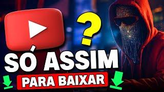 Como baixar videos do YouTube