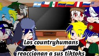 Los countryhumans reaccionando a sus tiktoks//