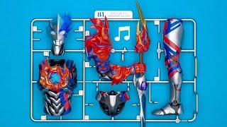 Build: Ultraman Blaze | Satisfying beat building | Speed build | Model Kit