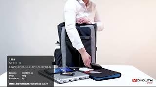 Style IT Roll-Up Backpack (1503)