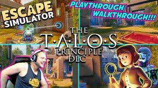 THE TALOS PRINCIPLE DLC - Playthrough/Walkthrough | Escape Simulator