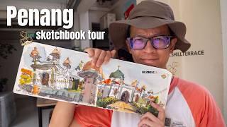 Baohong Academy Watercolour Sketchbook FULL review (and Penang sketchbook tour)