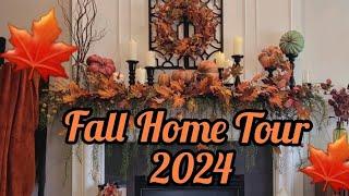 Cozy Fall Home Tour 2024                                    #fall #fallhometour #cozyfallhometour