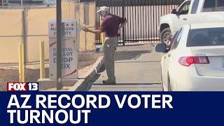 AZ election officials prepare for record voter turnout | FOX 13 Seattle