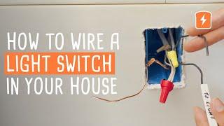 How to Wire a Light Switch in your House - The Basics | CircuitBread Practical