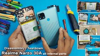 Realme Narzo 30A Disassembly / Teardown || How to Open Realme Narzo 30A | all Internal Parts