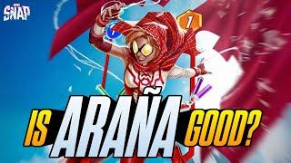 WTF is going on with ARAÑA? A BRUTALLY HONEST REVIEW [Marvel Snap Card Review]