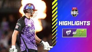 Hobart Hurricanes v Sydney Thunder Match Highlights | BBL|14