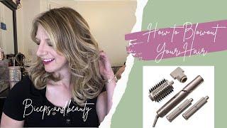 How to Blowout Your Hair With the Shark Flex + BEST Product Recommendations for your hair type!