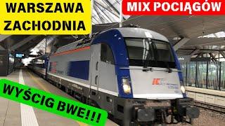 Pociąg BWE wyprzedził wcześniejszy BWE Warszawa Zachodnia