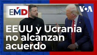 El Mundo al Día | Trump y Zelenskyy terminan tensa reunión sin firmar acuerdo